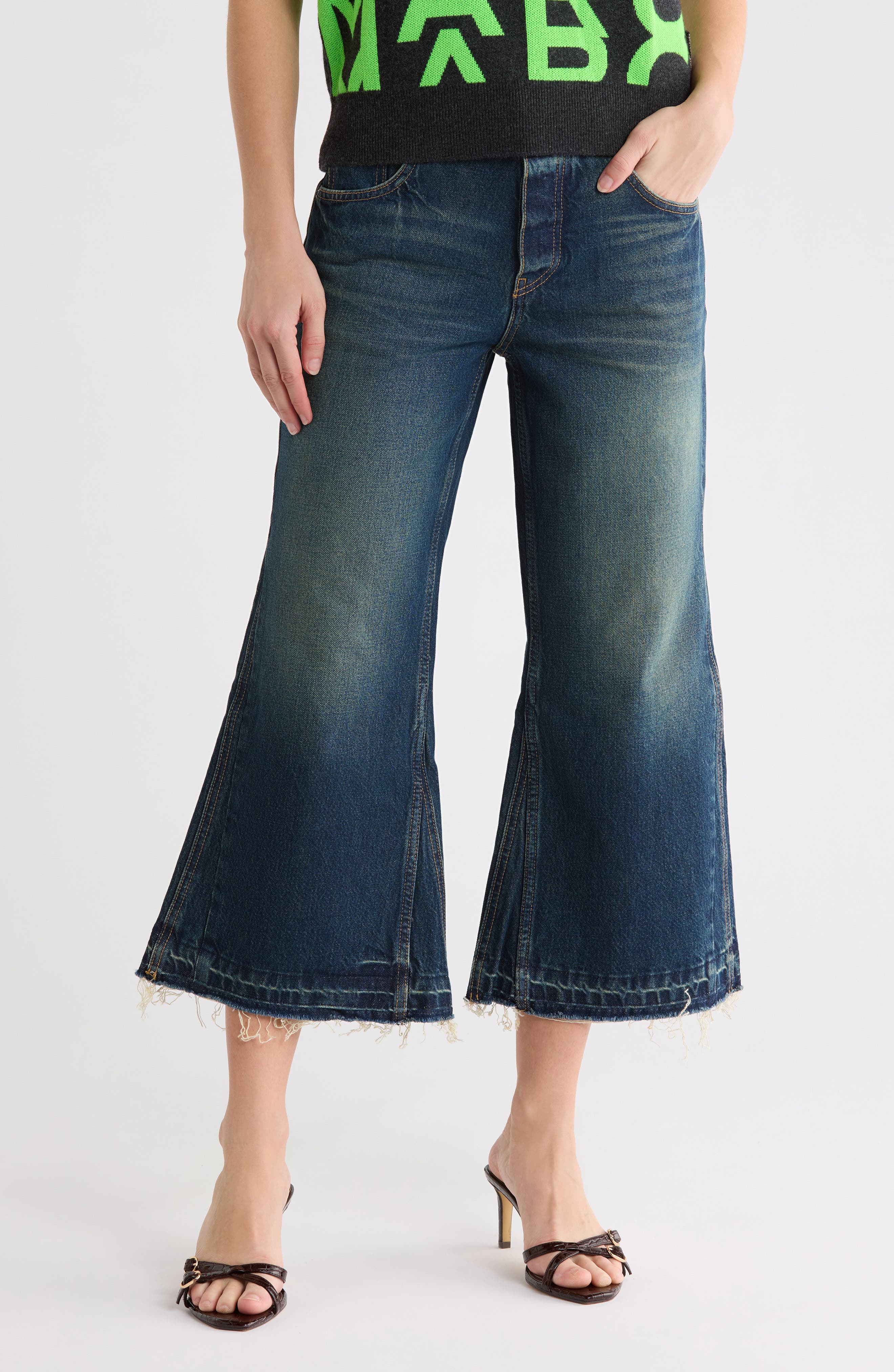 High Waist Flare Jeans