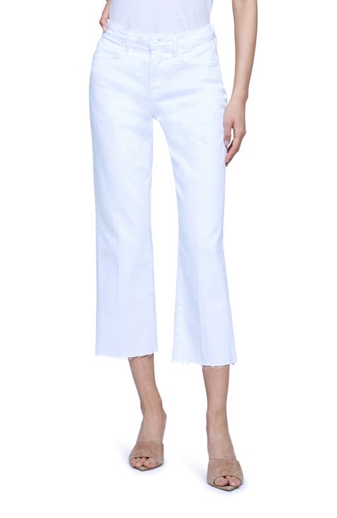 Womens White Capris And Cropped Pants Nordstrom Rack 7686