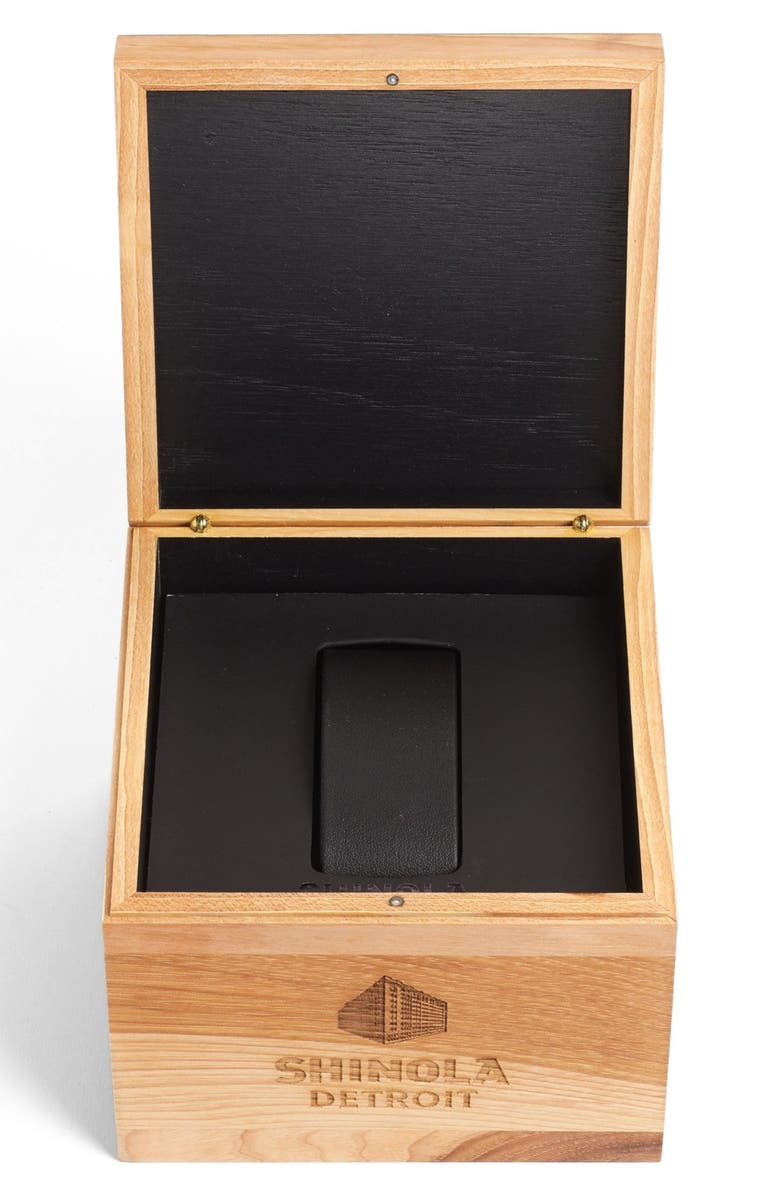 Shinola The Runwell Contrast Chrono Bracelet Watch, 47mm, Alternate, color, 