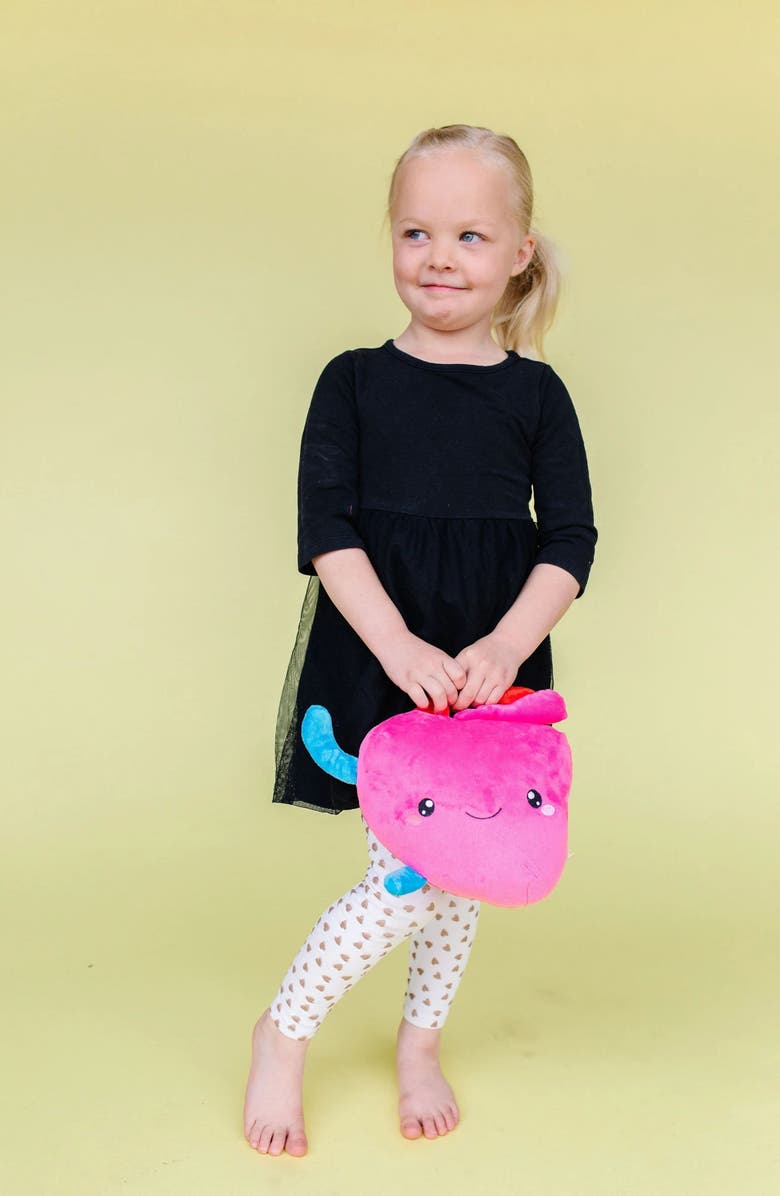 Nerdbugs Heart Plushie Organ, Alternate, color, Bright Pink