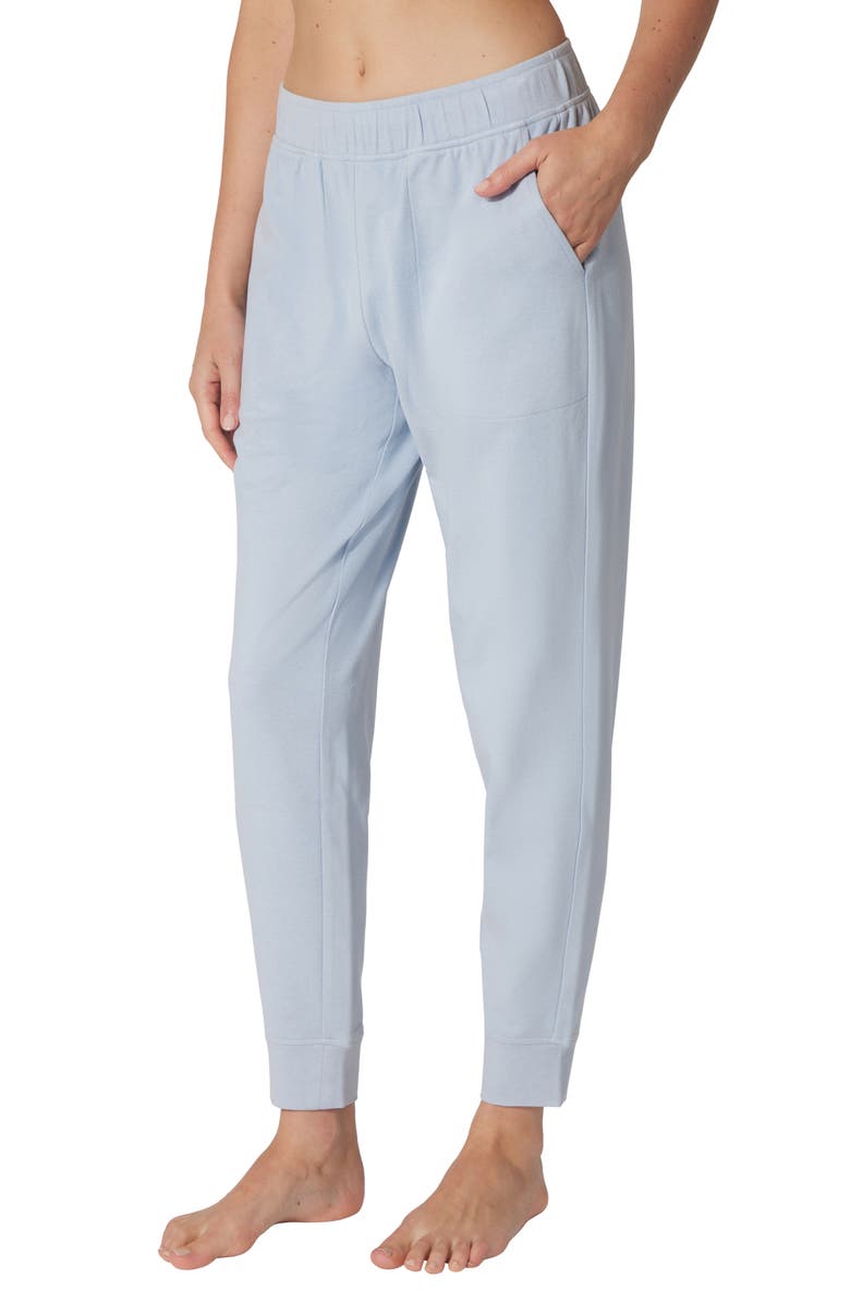 90 DEGREE BY REFLEX Piqué Lounge Joggers, Alternate, color, Thunderstorm