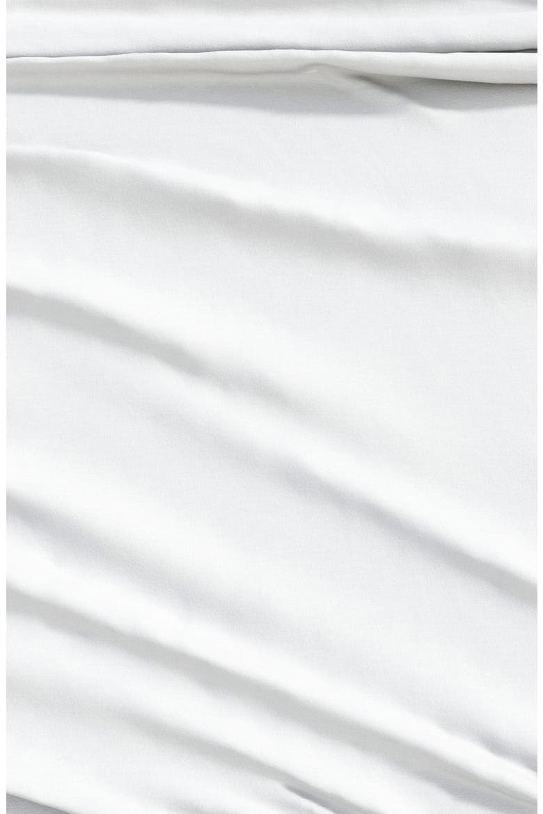 Organic Cotton Jersey Sheet Set, Alternate, color, WHITE