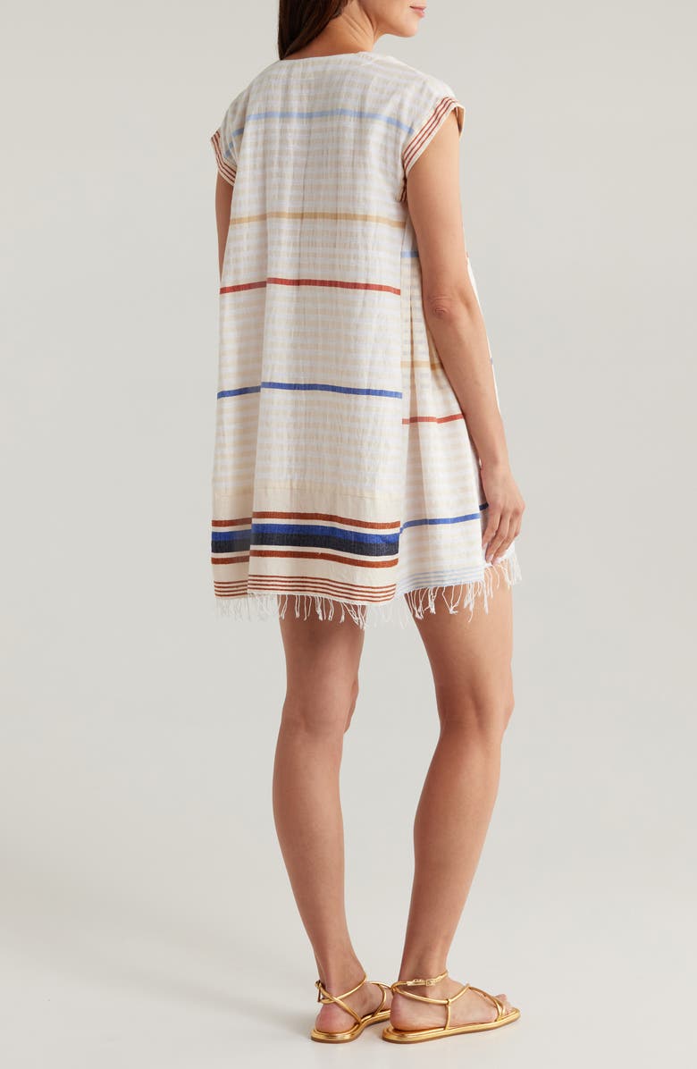 lemlem Elina Stripe Caftan, Alternate, color,