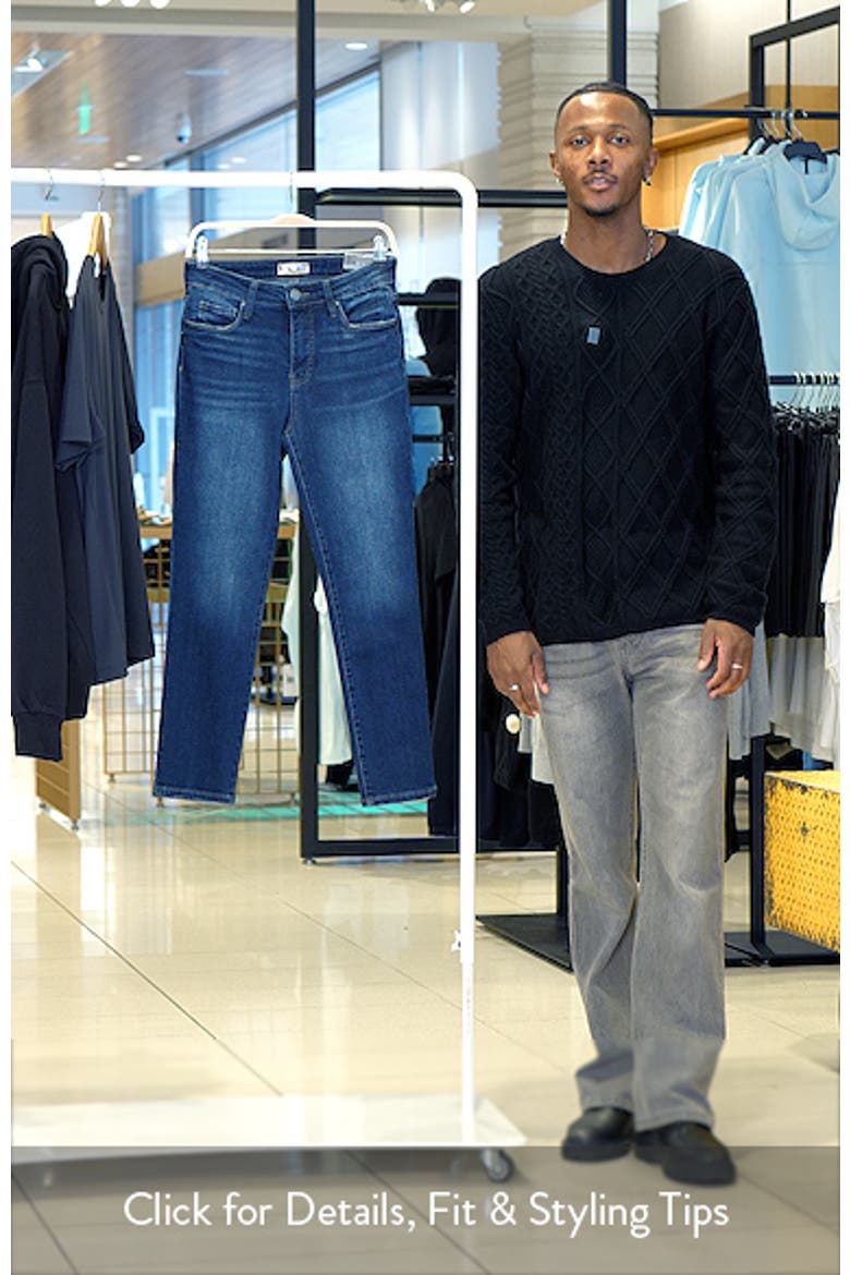 Reese High Waist Ankle Straight Leg Jeans video