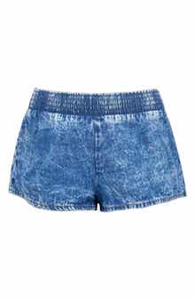 PQ SWIM Kids' Kelly Cotton Cover-Up Shorts