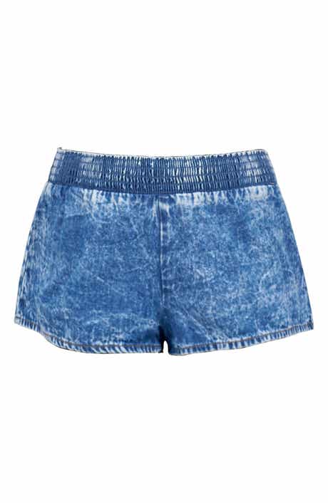 PQ SWIM Kids' Kelly Cotton Cover-Up Shorts