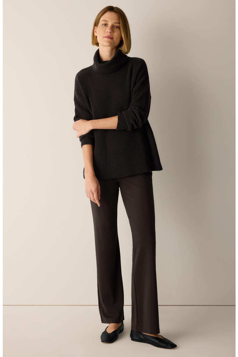 Flare Leg Kick Pants, Alternate, color, COFFEE