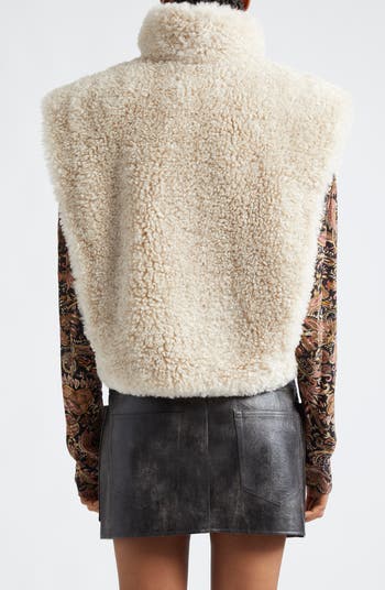 Isabel Marant Étoile Alisa Faux Shearling Vest | Nordstrom