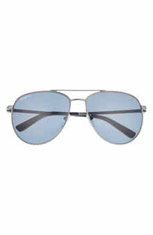 FERRAGAMO 60mm Aviator Sunglasses