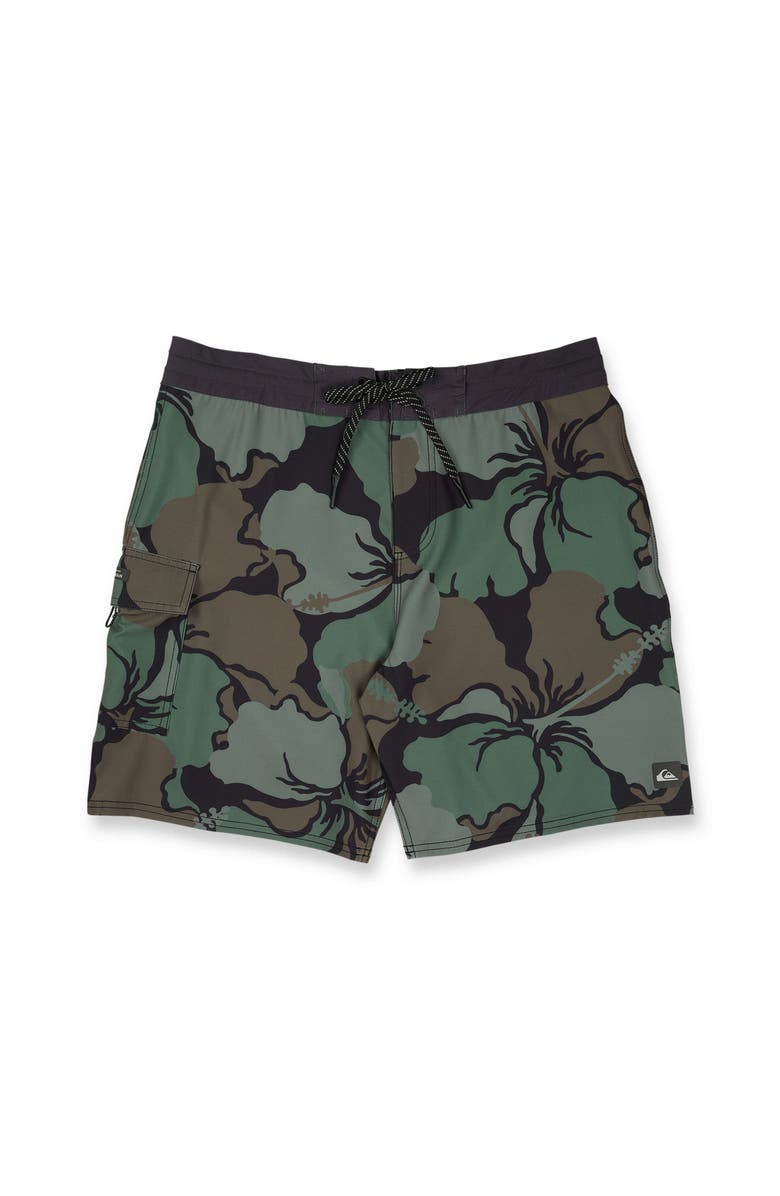 Quiksilver Coral Sea 19 Shorts, Alternate, color, Camo