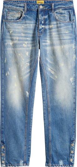 Diet Paint Splatter Straight Leg Jeans