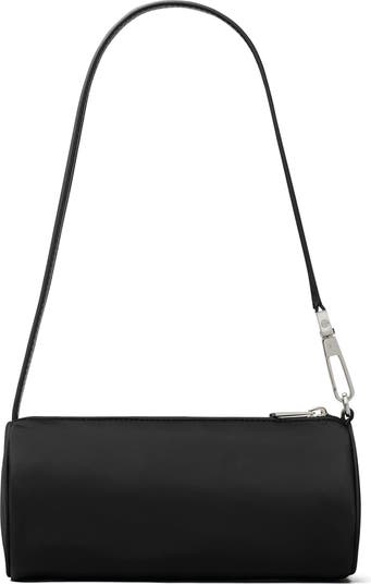 Virginia Nylon Cylinder Shoulder Bag