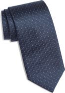 Canali Geometric Silk Tie