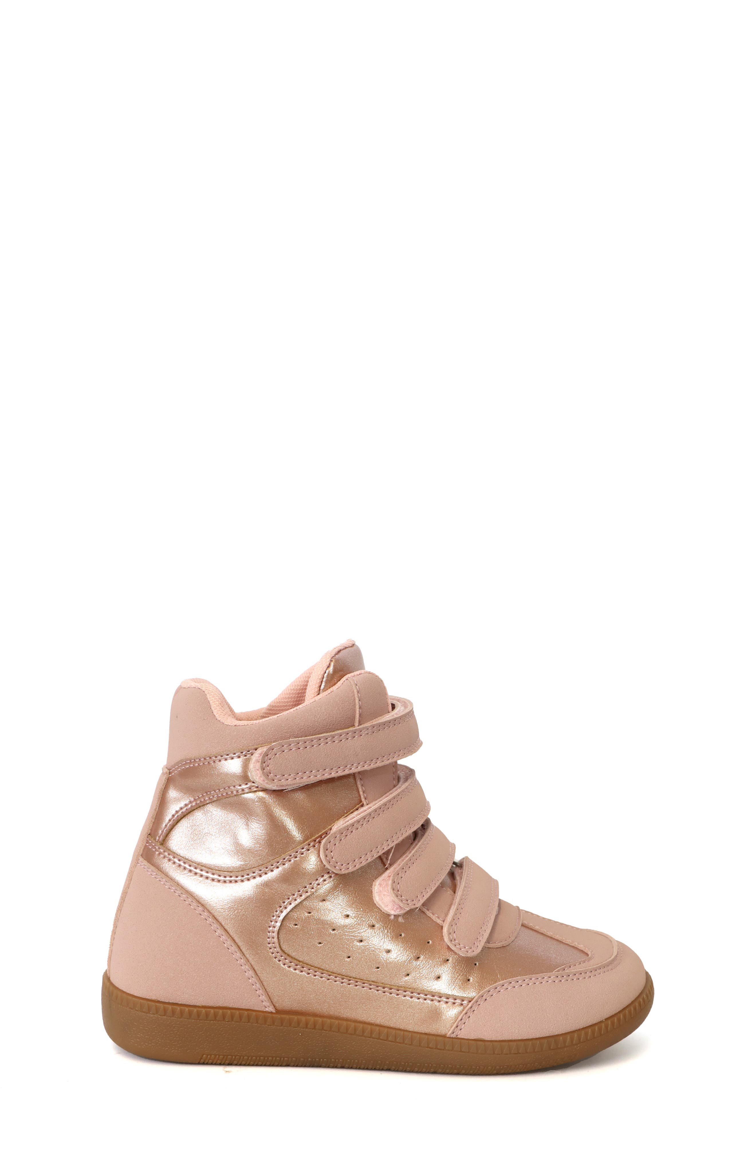 Kids' Slater Strappy Wedge Sneaker, Alternate, color, DUSTY PINK