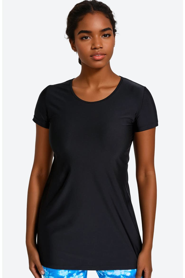 Anna Swim Tunic, Main, color, Black