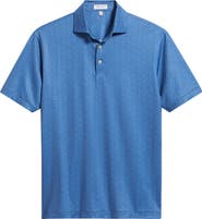 Peter Millar Negroni Geo Print Performance Jersey Polo