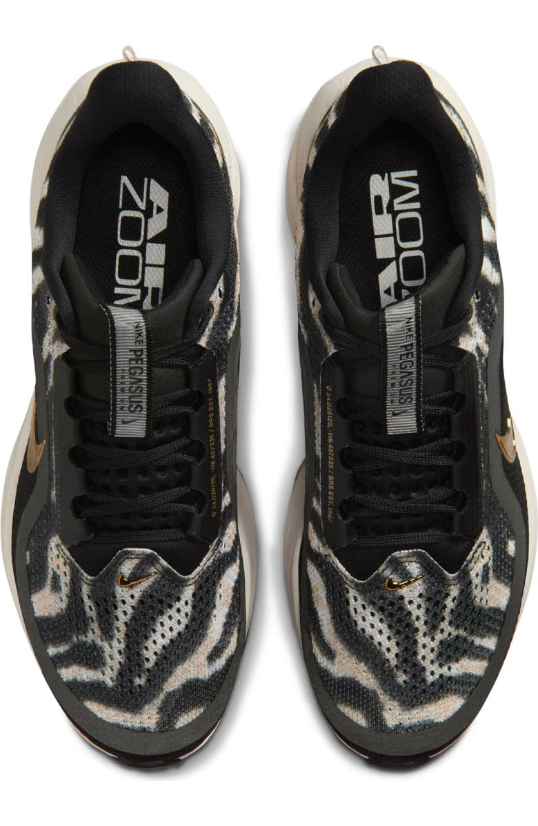 Nike Pegasus Premium Running Shoe, Alternate, color, Black/ Gold