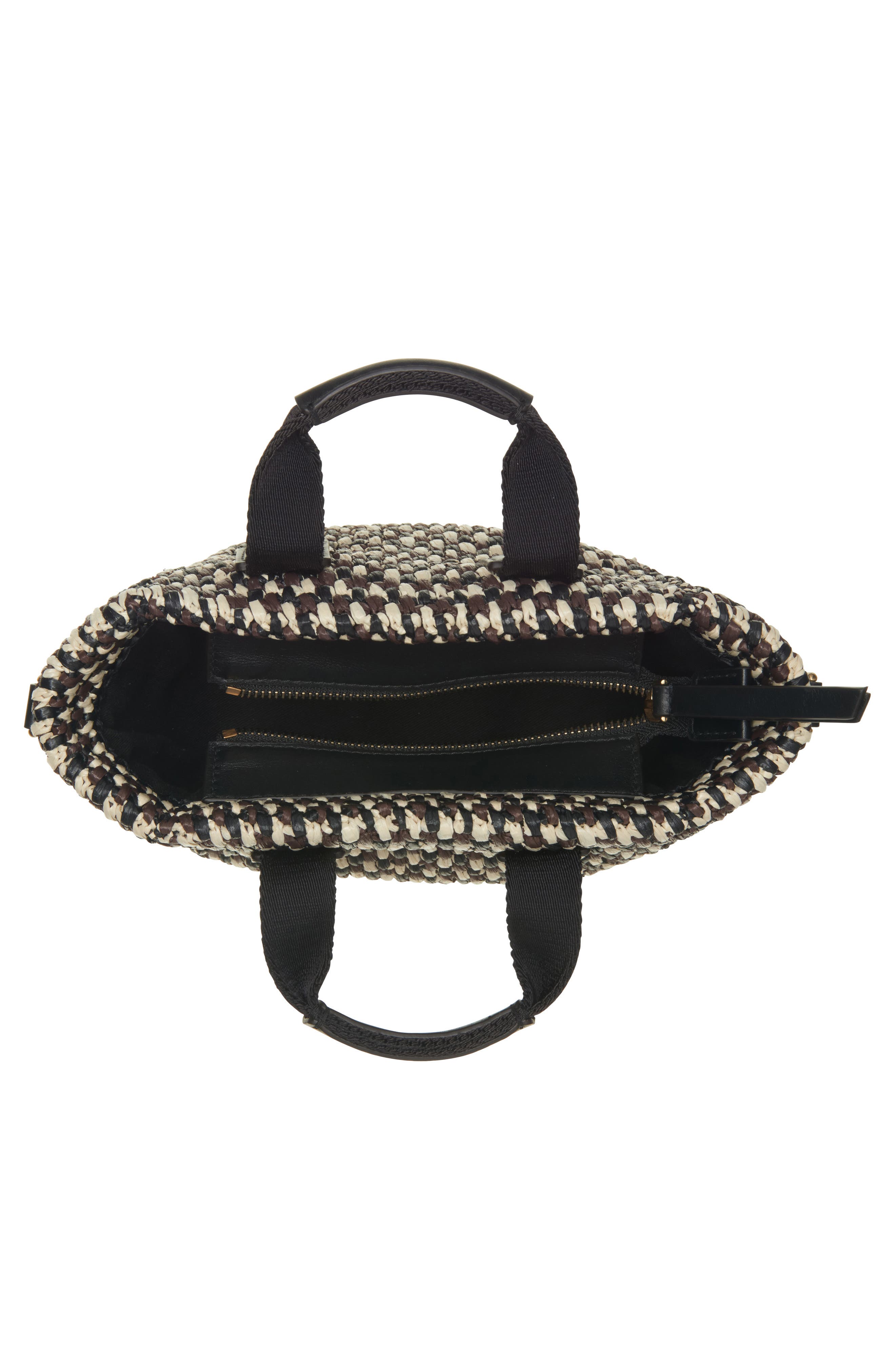 Moncler Micro Caradoc Crossbody Bag, Alternate, color, Raffia