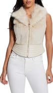 GUESS Jodie Faux Fur Vest