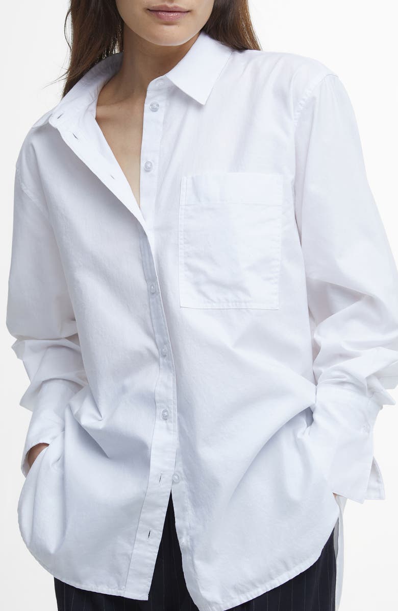 Barbour Josephine Shirt, Alternate, color, White