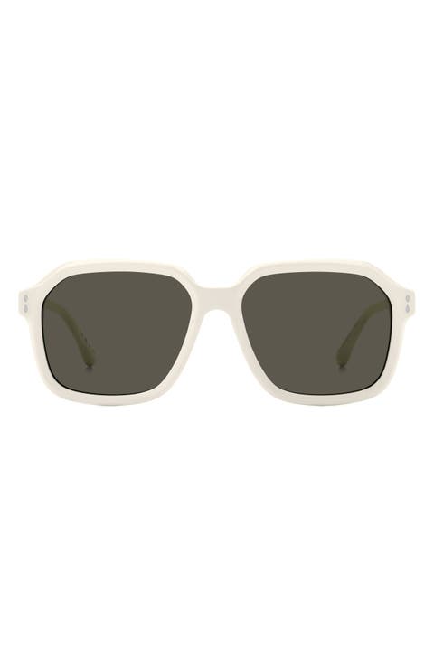 56mm Sqaure Sunglasses