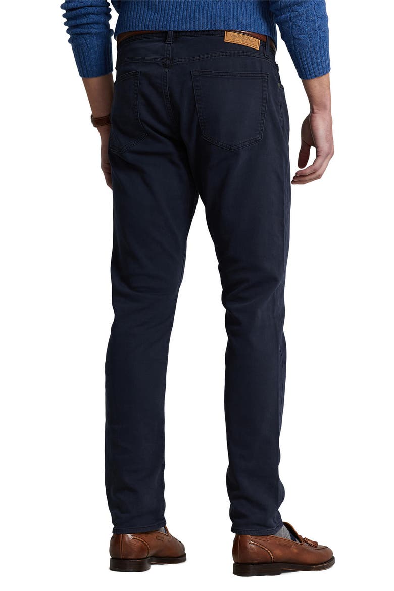 Sullivan Slim Tapered Leg Knit Five Pocket Pants, Alternate, color, AVIATOR NAVY