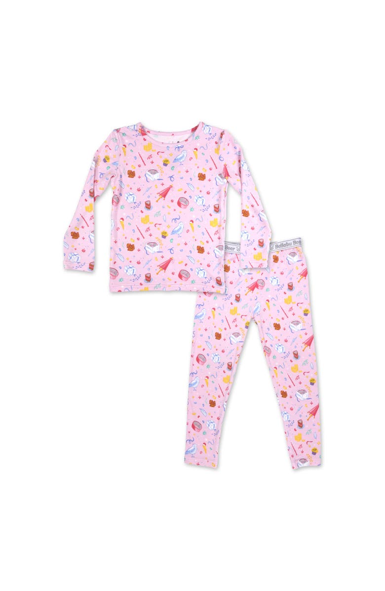 Bellabu Bear Kids' Happee Birthdae Harry Set of 2 Piece Pajamas, Main, color, Happee Birthdae Harry