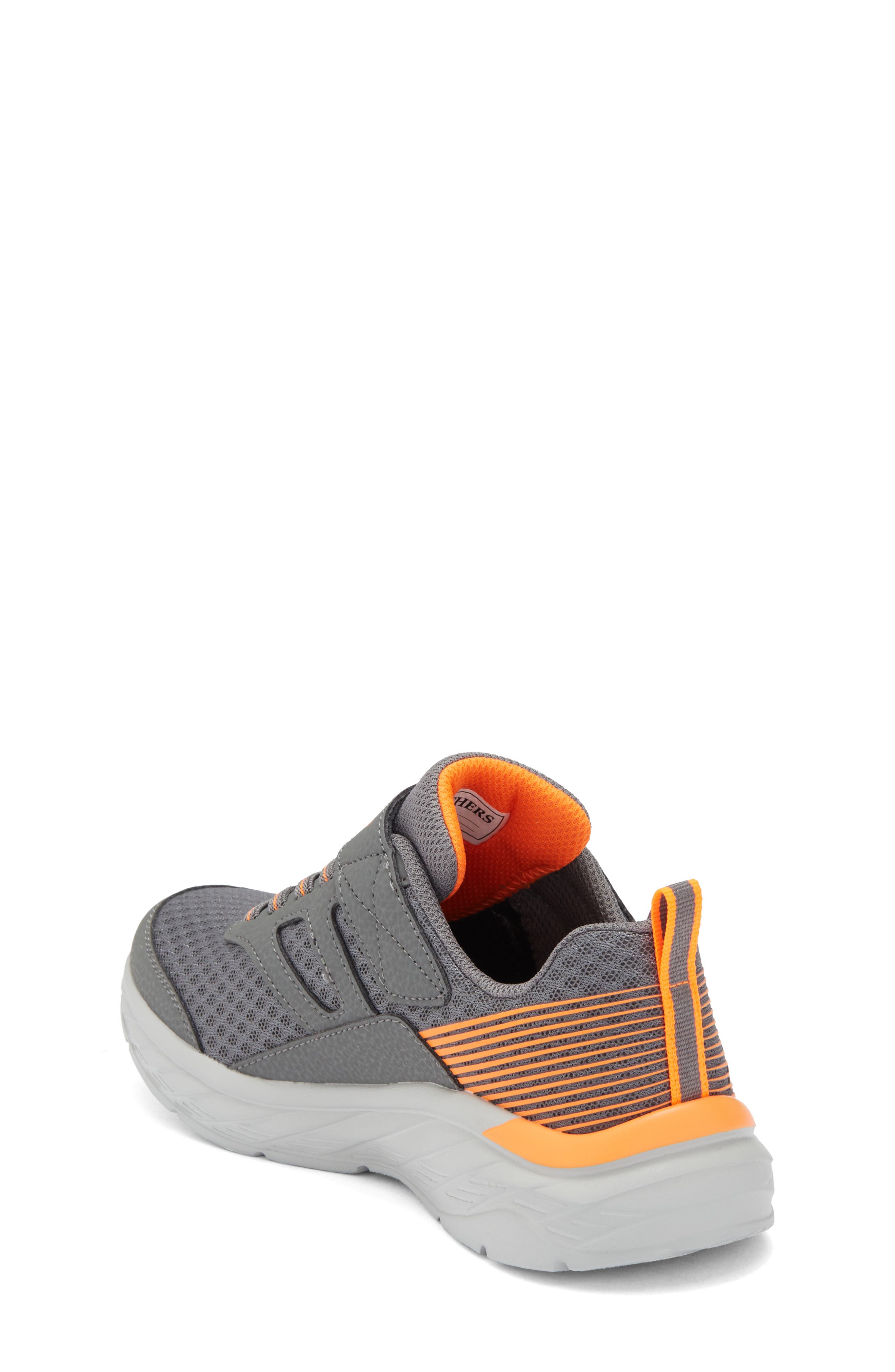 SKECHERS Boundless Sneaker, Alternate, color, Coal/Orange