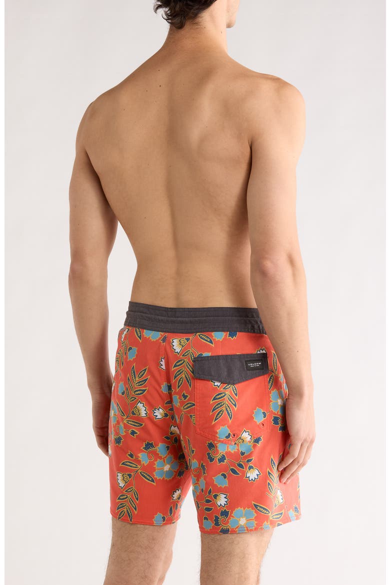 Psyche Swim Trunks, Alternate, color, CHILI RED
