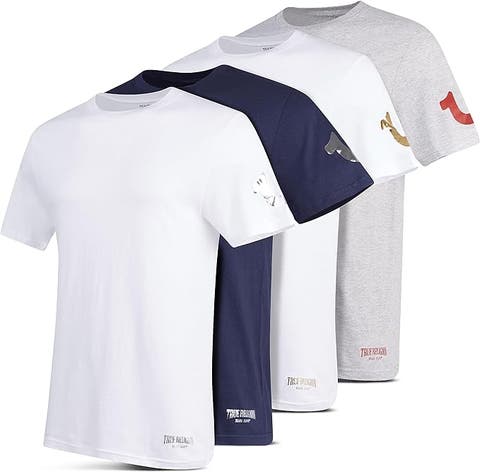 Crew Neck Undershirts 4 Pack