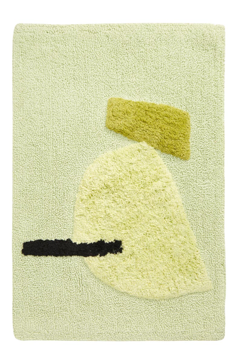 Cold Picnic Medium Cool Organic Cotton Bath Mat, Main, color, 