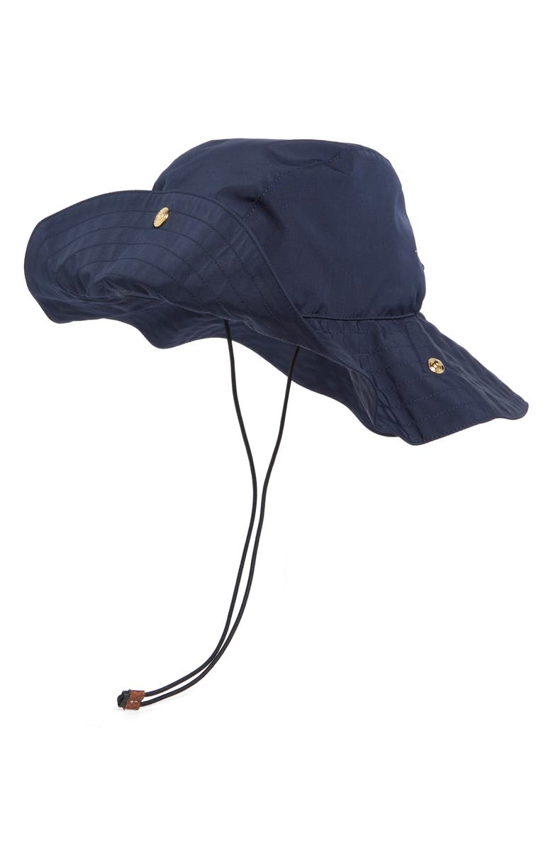 Longchamp Packable Wide Brim Hat, Alternate, color, 