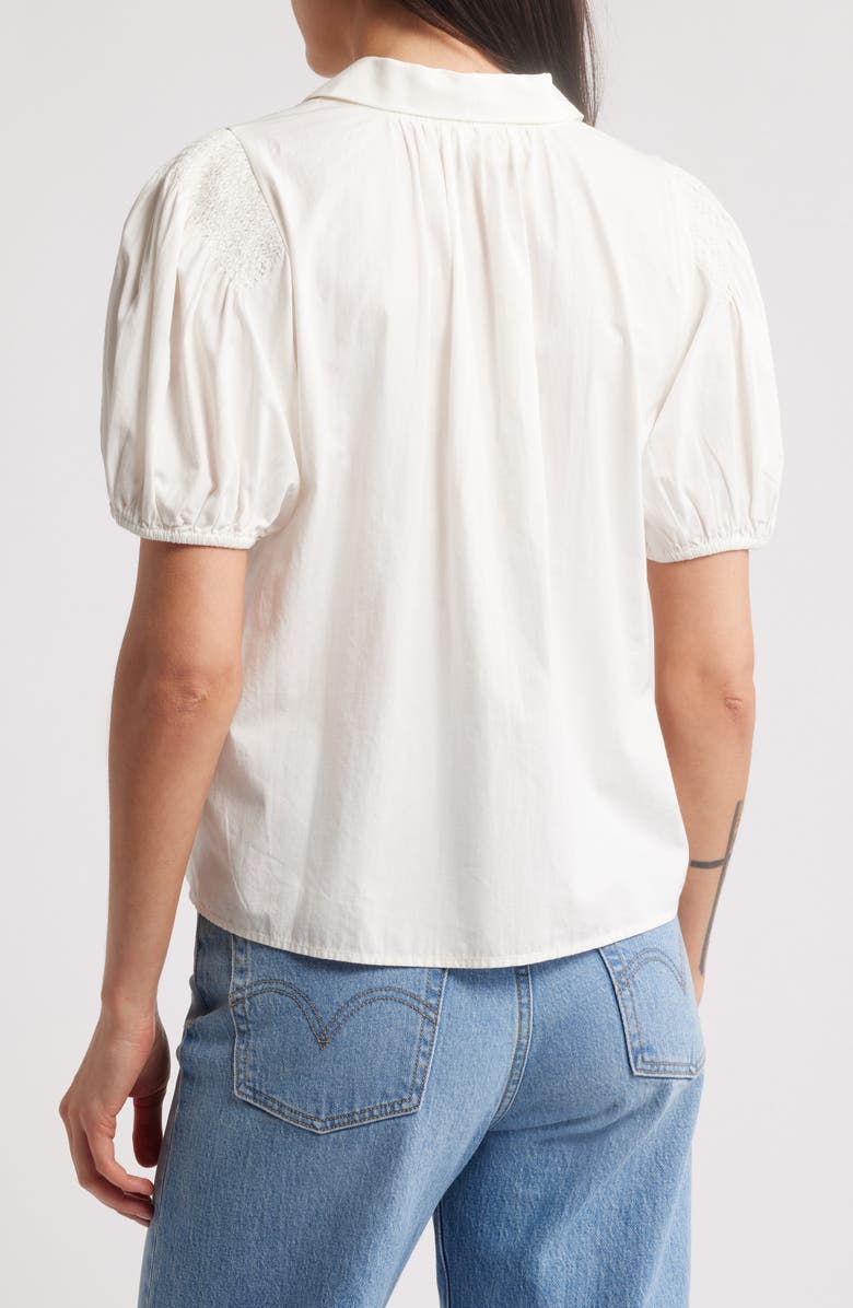 THE GREAT. The Fairway Cotton Button-Up Shirt, Alternate, color, 