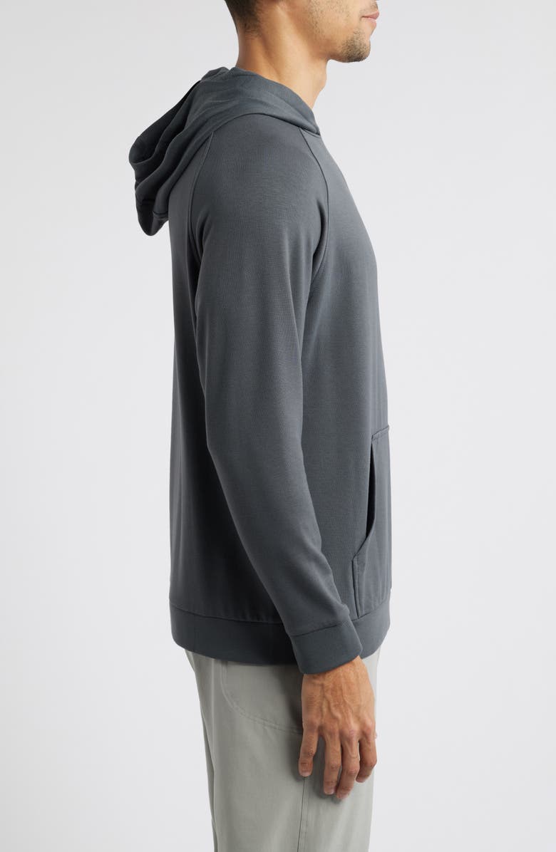 Free Fly Fleece Hoodie, Alternate, color, Black Sand