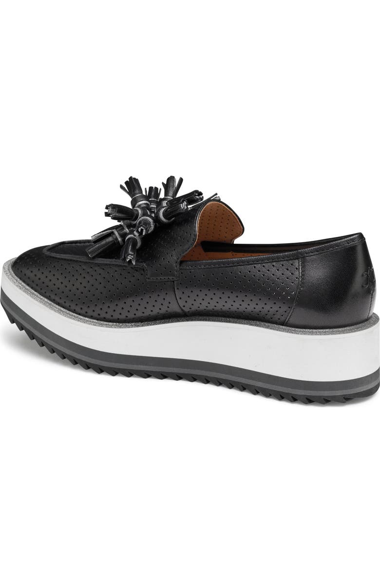 Johnston & Murphy Gracelyn Platform Tassel Loafer, Alternate, color,