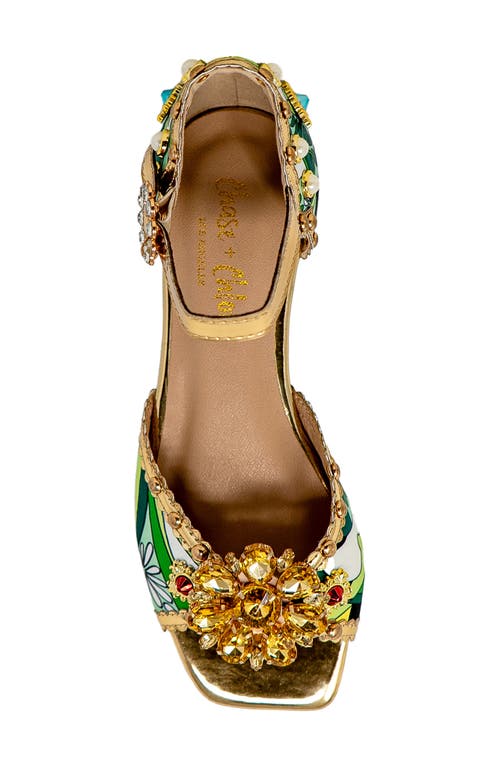 Chase & Chloe Chase And Chloe Arroyo Embellished Sandal