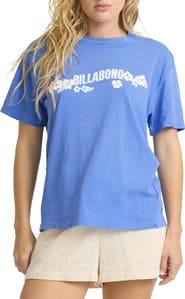 Billabong My Place Is Here Cotton Graphic T-Shirt