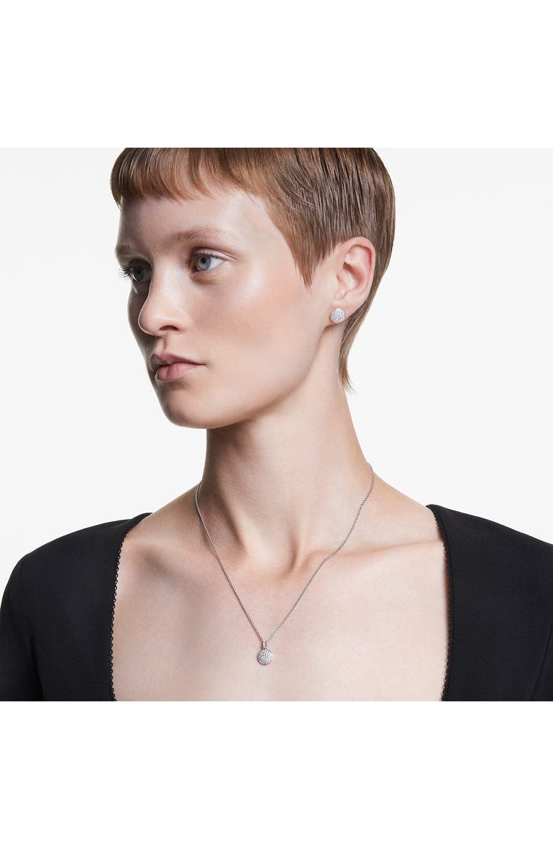 Swarovski Sublima Crystal Pendant Necklace & Stud Earrings Set, Alternate, color,