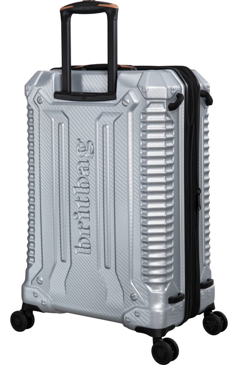 Britbag Annamite 21-Inch Hardside Carry-On Luggage, Alternate, color, Silver