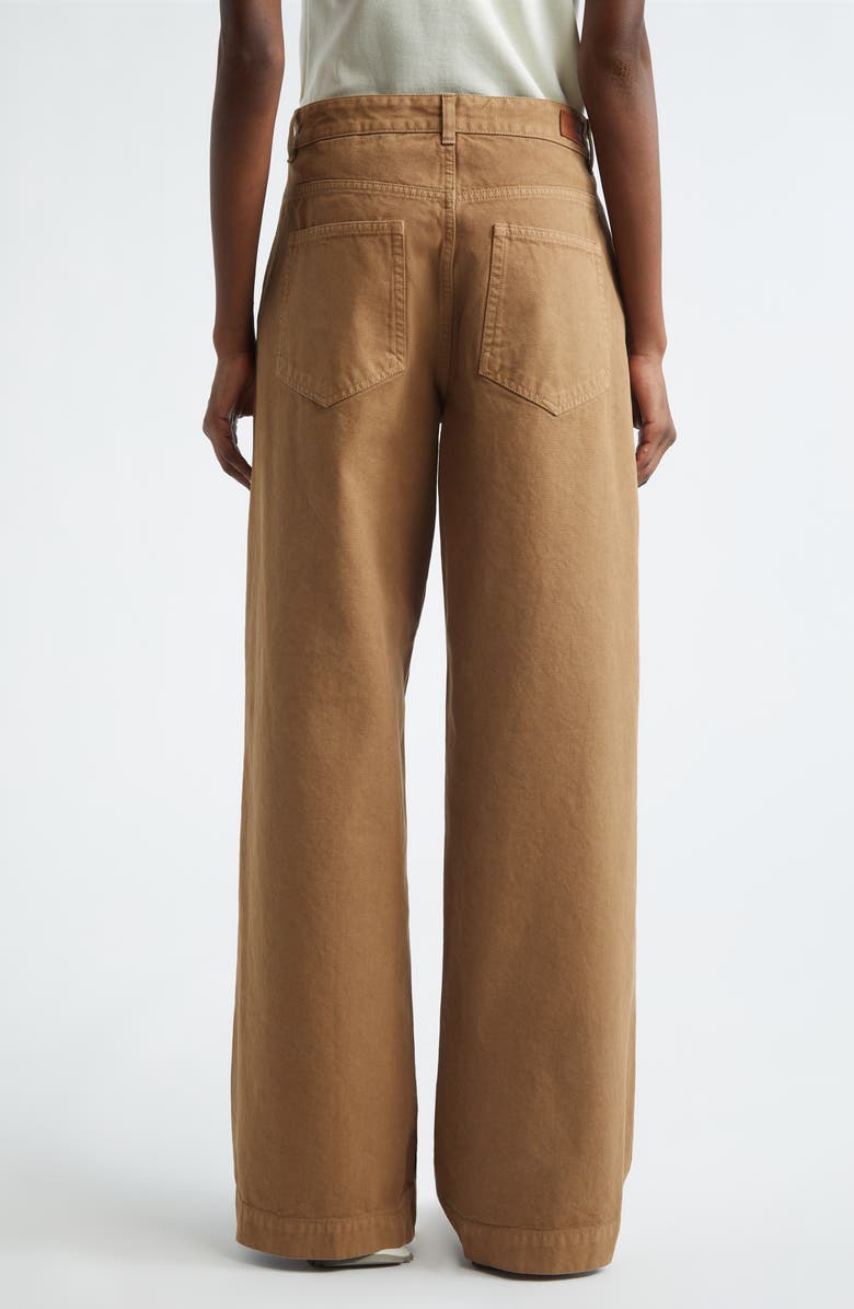Moncler Cotton Pants, Alternate, color, Neutral