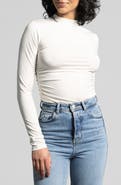 WEEKEND LOS ANGELES Rose Ruched Top