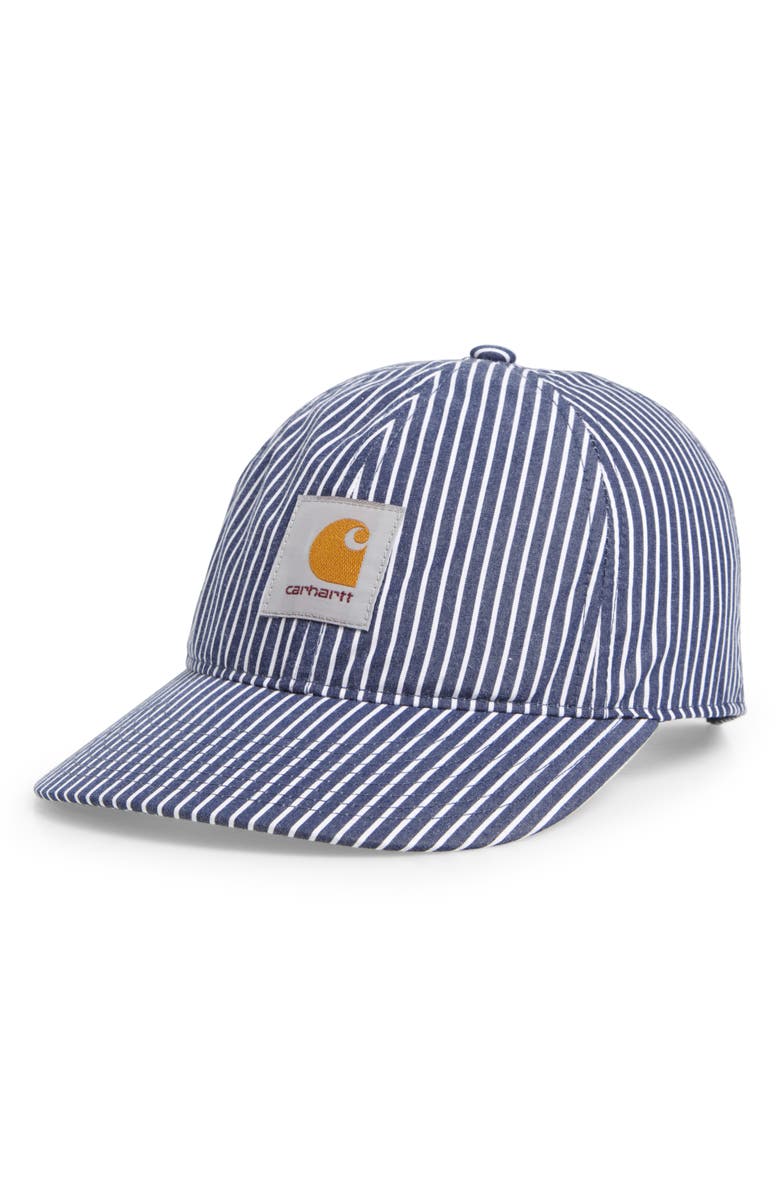 Carhartt Work In Progress Notus Stripe Cotton Baseball Cap, Main, color,