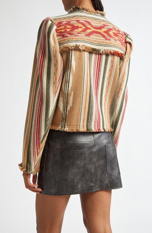 Isabel Marant Étoile Delphina Wool-blend Jacket In Camel
