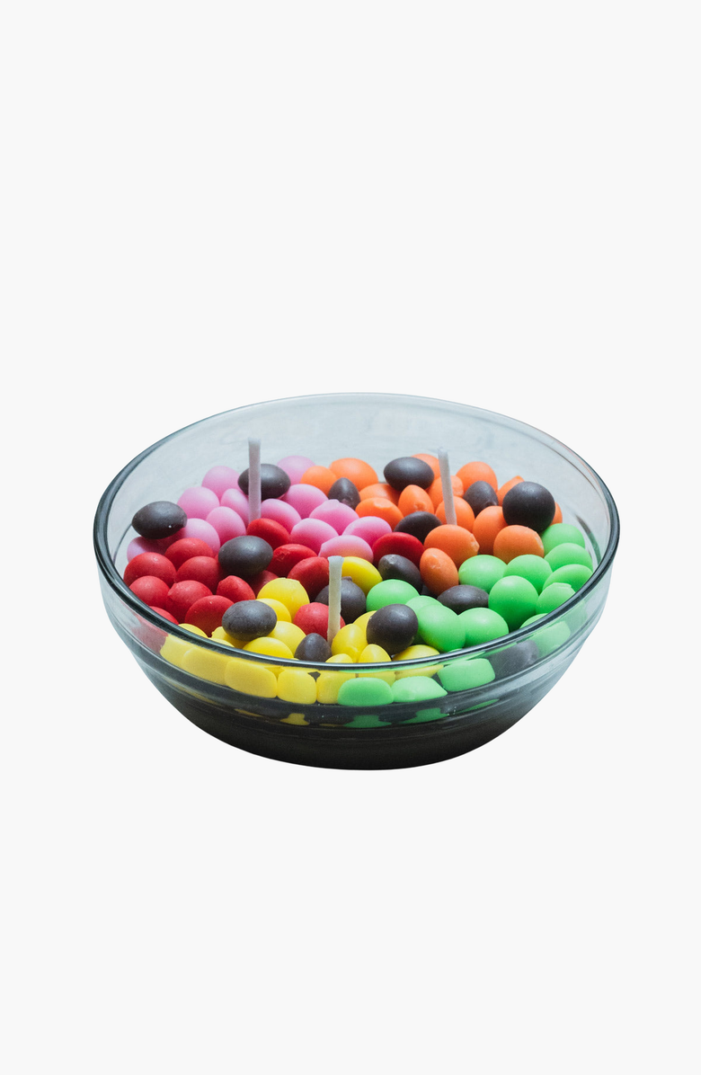 Southlake gifts Rainbow Sugar Bowl Scented Candle, Alternate, color, Multicolored Pastels