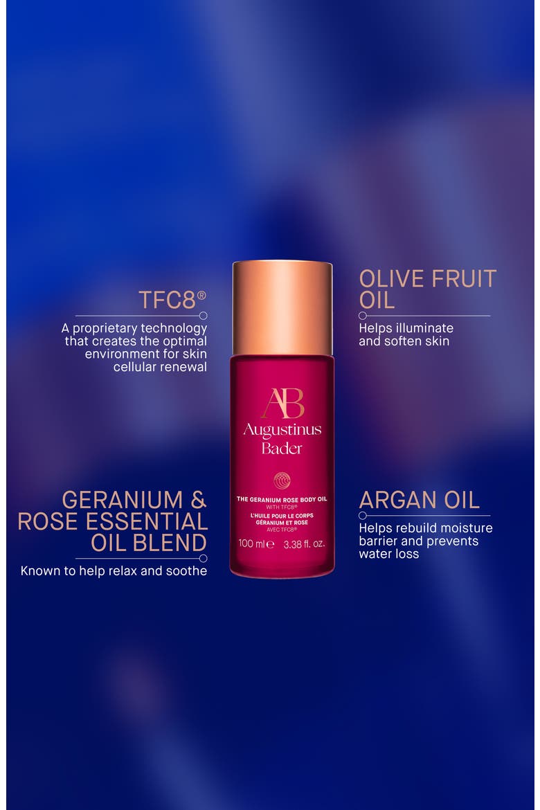 The Geranium Body Oil, Alternate, color, NO COLOR
