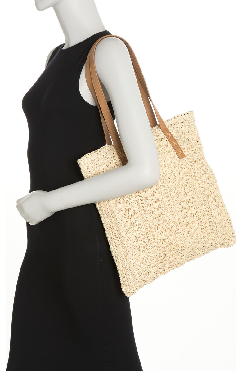 Lulla Collection by Bindya Straw Shoulder Bag | Nordstromrack