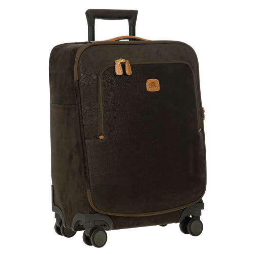 Bric's Life 21" Carry-on Compound Spinner In Green