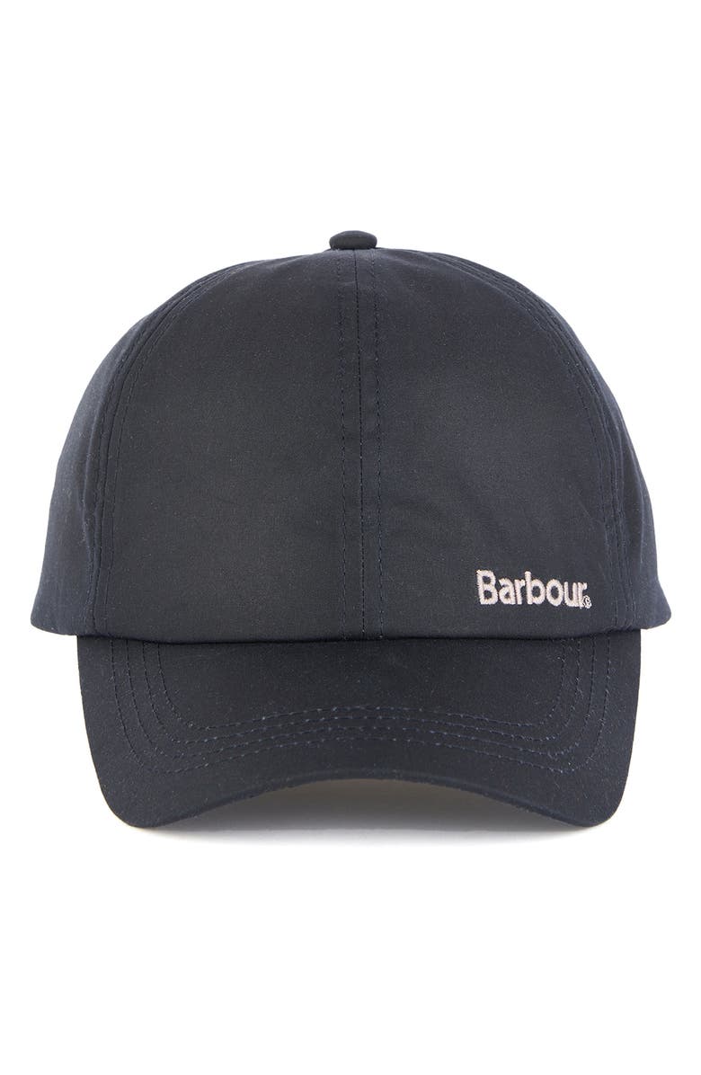 Barbour Belsay Wax Baseball Cap, Main, color, 