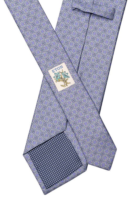 Eton Geometric Silk Tie