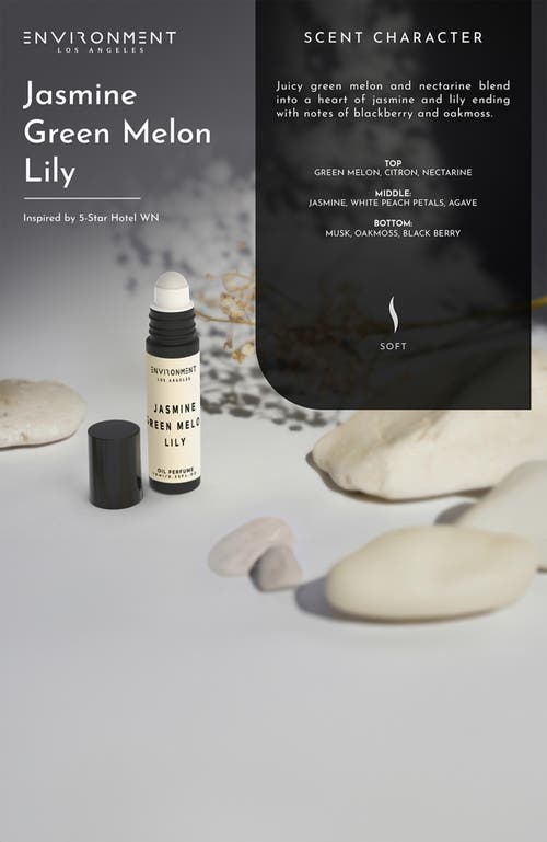 Environment Inspired By 5-star Luxury Hotel Roll-on Oil Perfume In Black